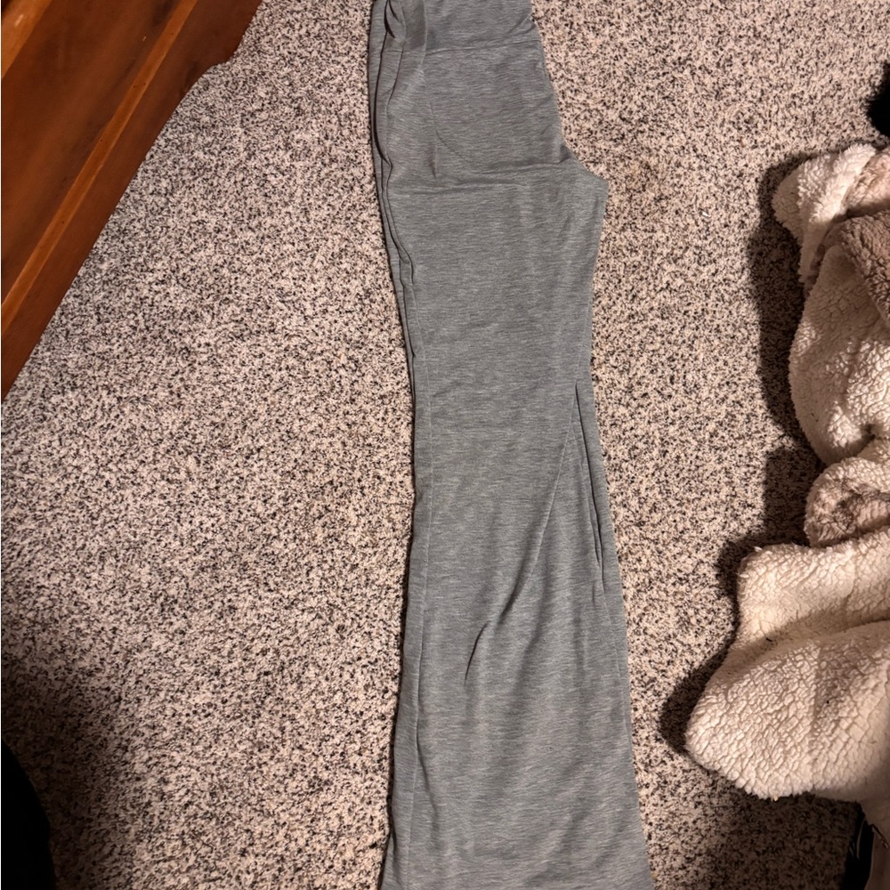 SHEIN Classic Gray Flare Leggings